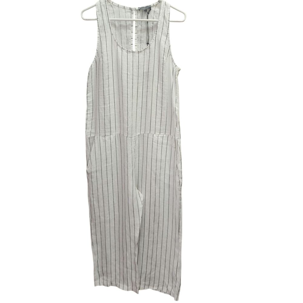 Piazza Del Tempio 100% linen NWT jumpsuit size medium made in Italy